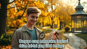 Mengapa orang menemukan inspirasi dalam hal-hal yang tidak terduga?