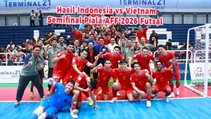 Hasil Indonesia vs Vietnam Futsal Semifinal Piala AFF 2026, Indonesia Lolos ke Final