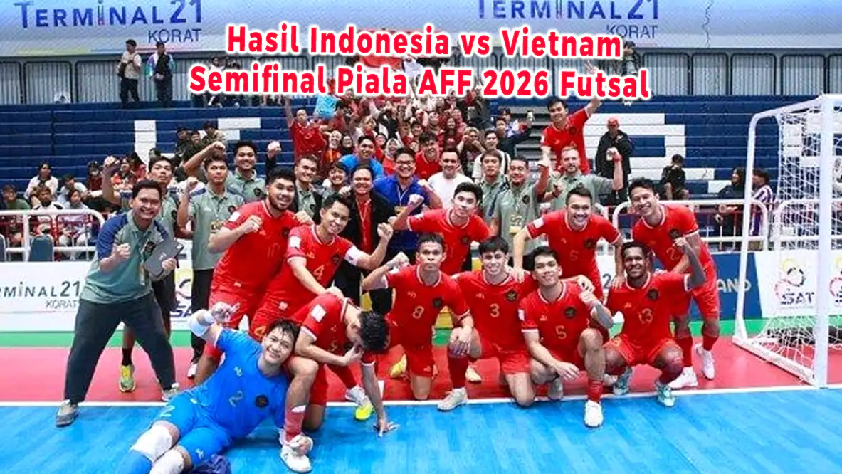 Hasil Indonesia vs Vietnam Futsal Semifinal Piala AFF 2026, Indonesia Lolos ke Final