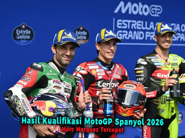 Hasil Kualifikasi MotoGP Spanyol 2026: Marc Marquez Tercepat