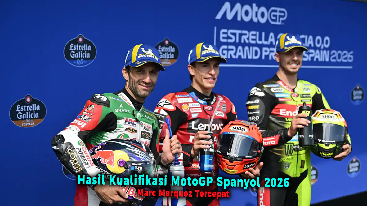 Johann Zarco, Marc Marquez dan Fabio Di Giannantonio kuasai Hasil Kualifikasi MotoGP Spanyol 2026