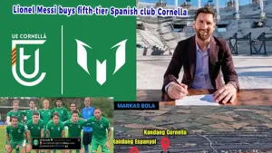 Lionel Messi Membeli Klub Divisi Kelima Spanyol, UE Cornella