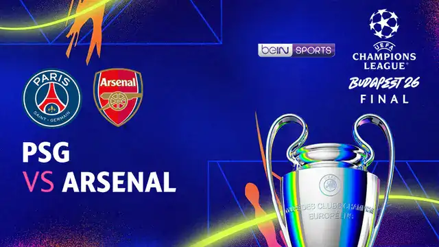 Live PSG vs Arsenal Final UCL 2025-2026 di Vidio