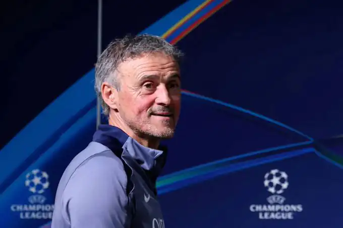 Pelatih PSG Luis Enrique pada 29 Mei 2026