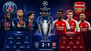Prediksi PSG vs Arsenal di Final Liga Champions 2025-2026