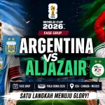 Prediksi Argentina vs Aljazair di Fase Grup J Piala Dunia 2026