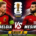 Belgia vs Mesir di Matchday 1 Grup G Piala Dunia 2026