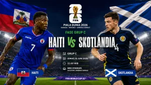 Haiti vs Skotlandia di Fase Grup C Piala Dunia 2026