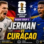 Prediksi Jerman vs Curacao di Babak Grup E Piala Dunia 2026