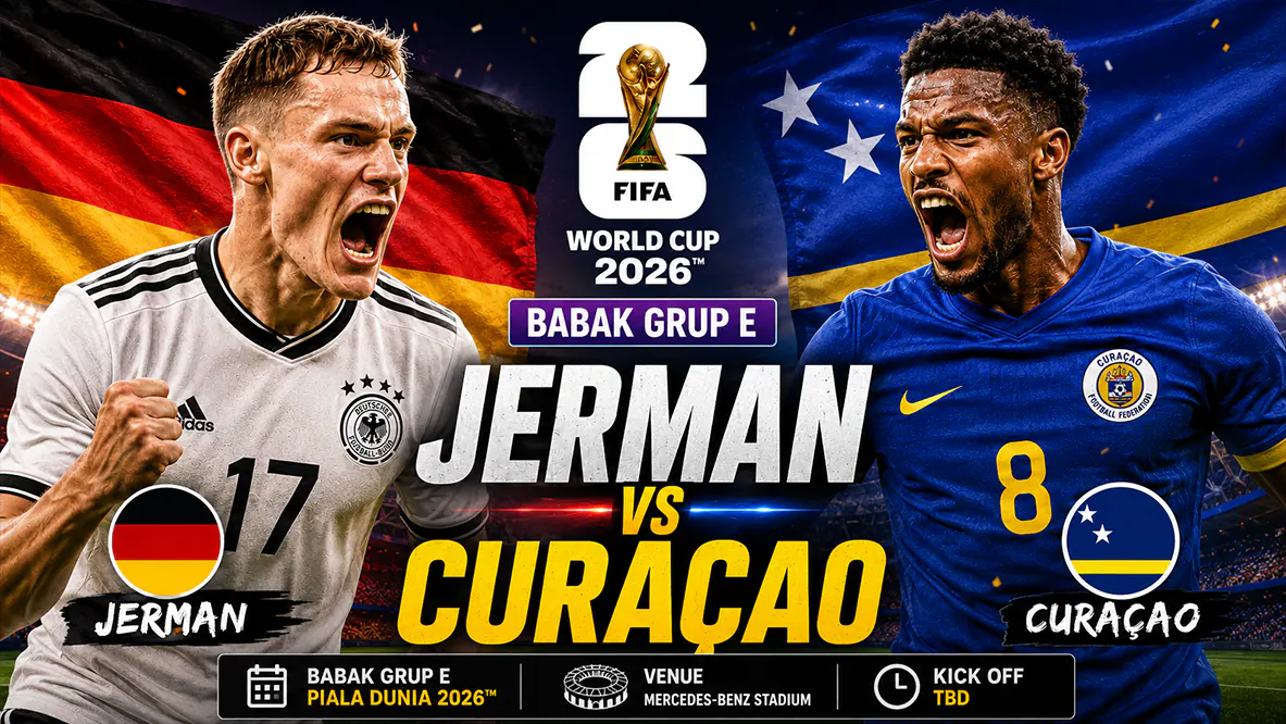 Prediksi Jerman vs Curacao di Babak Grup E Piala Dunia 2026