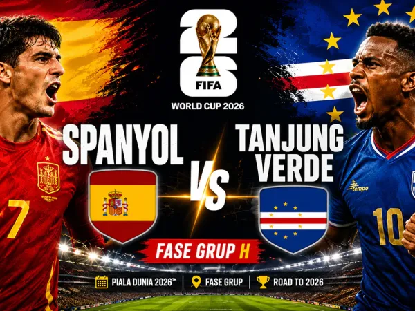 Prediksi Spanyol vs Tanjung Verde di Fase Grup Piala Dunia 2026