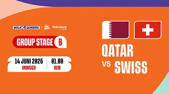 Live Streaming Qatar vs Swiss di Piala Dunia 2026 via MAXStream