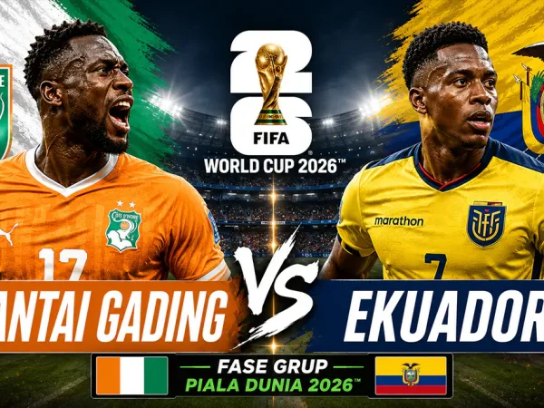 Prediksi Pantai Gading vs Ekuador di Fase Grup Piala Dunia 2026