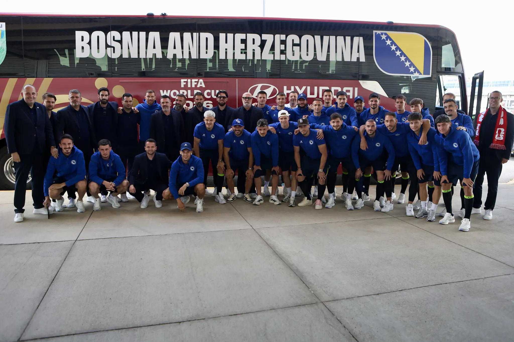 Skuad Timnas Bosnia dan Herzegovina di Piala Dunia 2026 (X/Twitter/@NFSBiH )