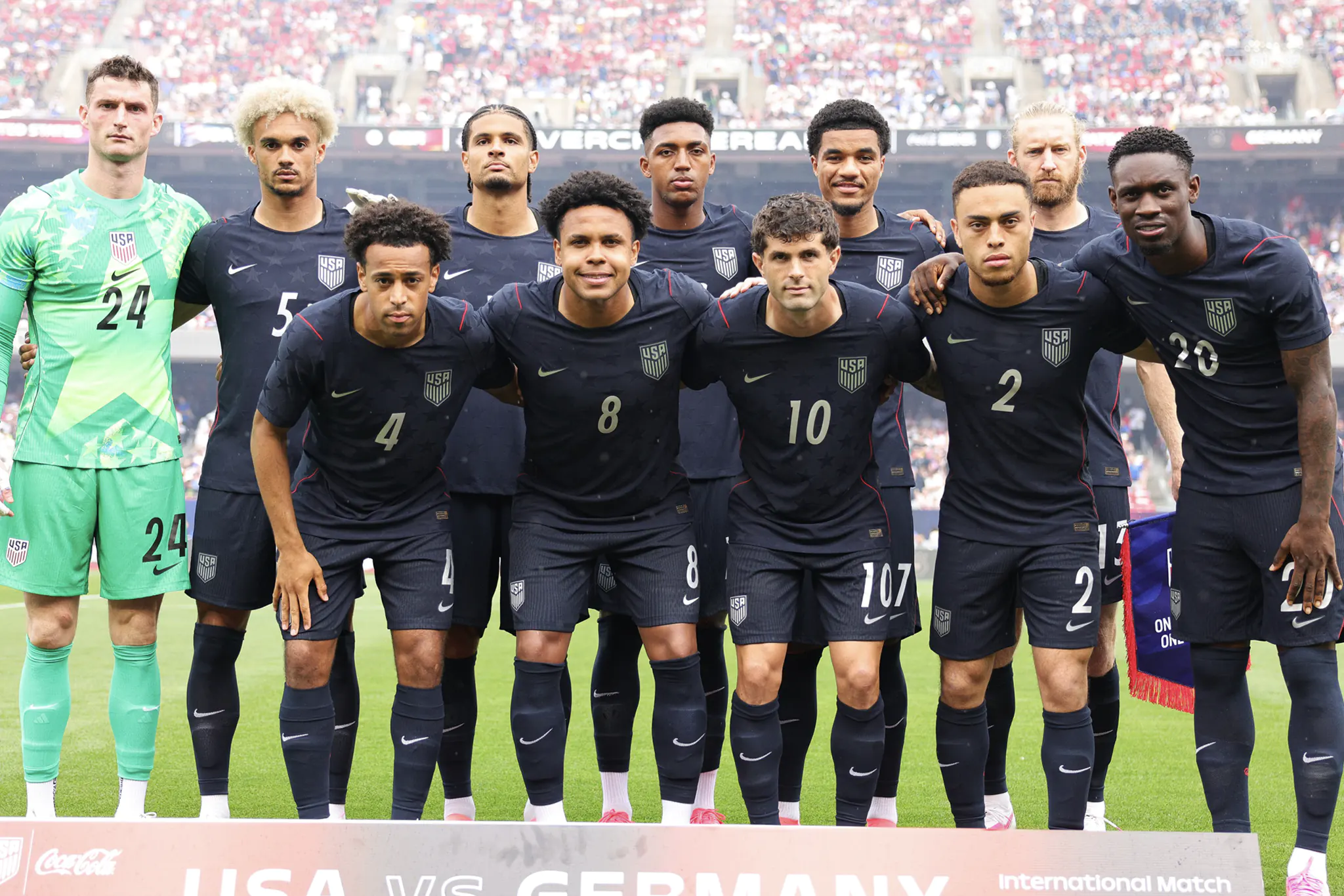 Squad Timnas Amerika Serikat untuk Piala Dunia 2026 (X/Twitter/@USMNT)