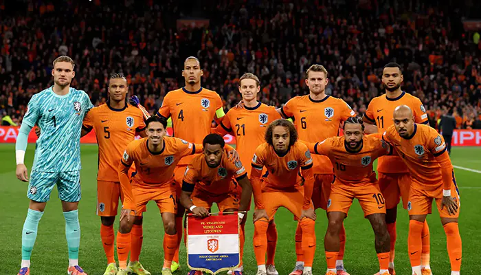 Squad Timnas Belanda untuk Piala Dunia 2026 (c) Olympics