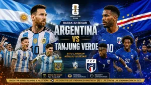 Prediksi Argentina vs Tanjung Verde di Babak 32 Besar Piala Dunia 2026