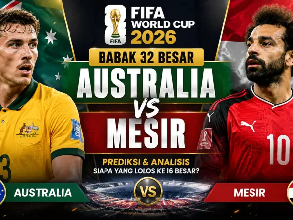 Prediksi Australia vs Mesir di Babak 32 Besar Piala Dunia 2026