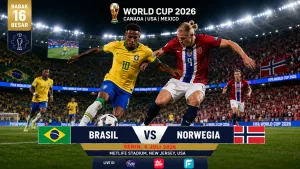 Prediksi Brasil vs Norwegia di Babak 16 Besar Piala Dunia 2026