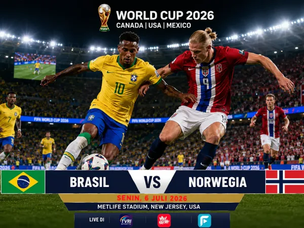 Prediksi Brasil vs Norwegia di Babak 16 Besar Piala Dunia 2026