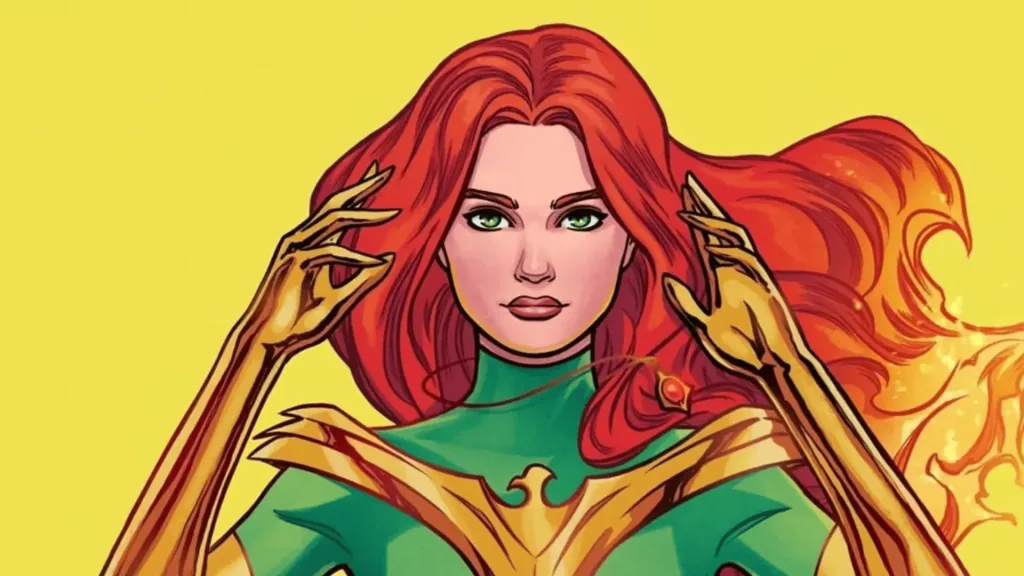 Sebagai salah satu anggota X-Men asli, Jean Grey terkenal karena kekuatan telepati dan telekinetiknya yang luar biasa serta hubungannya dengan Phoenix Force. (c) Instagram