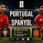 Prediksi Portugal vs Spanyol di Babak 16 Besar Piala Dunia 2026