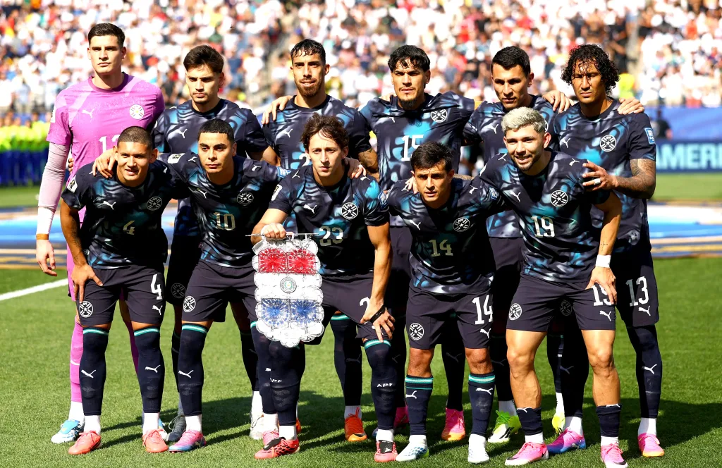 Squad Timnas Paraguay di babak 16 Besar Piala Dunia 2026 (c) X/@Footballtweet