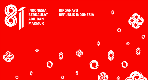 Logo HUT RI Ke-81 Tahun 2026