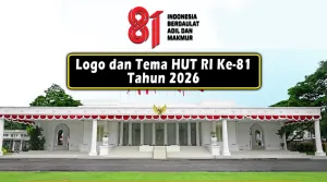 Logo dan Tema Hari Ulang Tahun Republik Indonesia (HUT-RI) ke-81 Tahun 2026