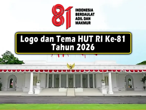 Logo dan Tema HUT RI Ke 81 Tahun 2026