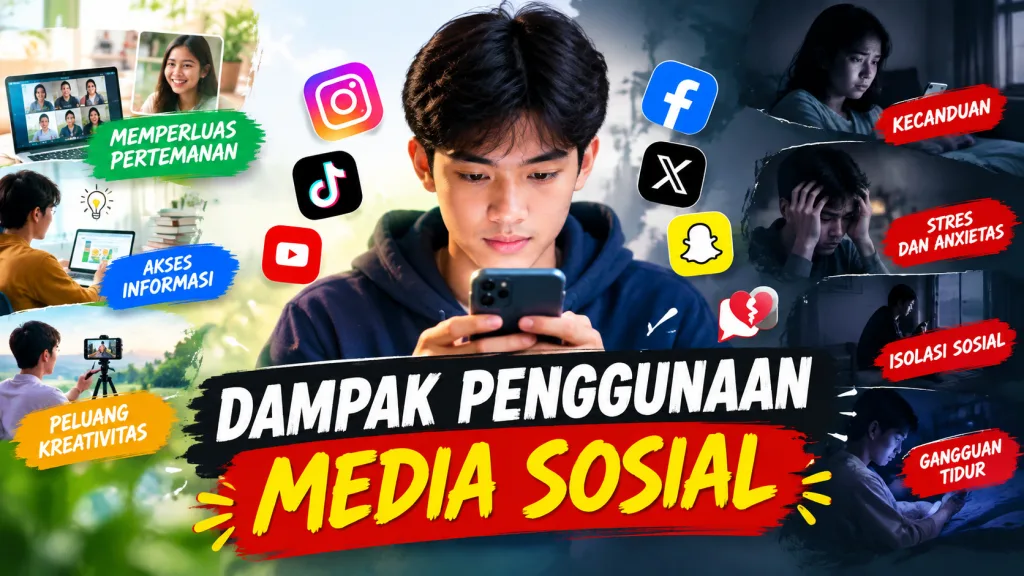 Dampak Positif dan Dampak Negatif Penggunaan Media Sosial