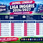 Jadwal Lengkap Liga Inggris 2026/2027