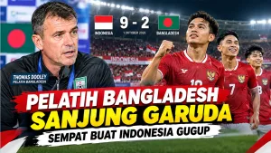 Pelatih Bangladesh Sanjung Timnas Indonesia, tetapi Akui Sempat Membuat Garuda Gugup
