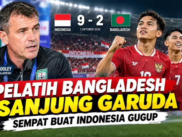 Pelatih Bangladesh Sanjung Timnas Indonesia, tetapi Akui Sempat Membuat Garuda Gugup