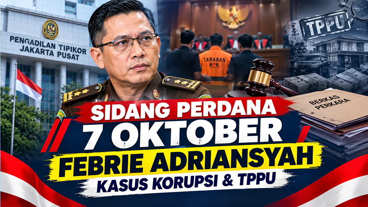 Persiapan Sidang Kasus Korupsi dan TPPU yang Menyeret Eks Jampidsus Febrie Adriansyah