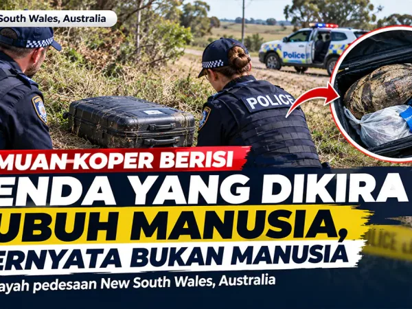 Temuan Koper Berisi Benda yang Dikira Tubuh Manusia, Ternyata Bukan Manusia